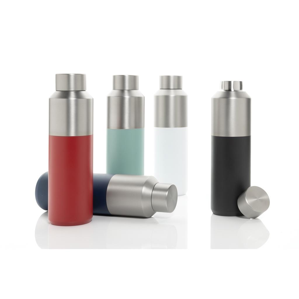 Fluid RCS certified recycled steel water bottle 600ml green