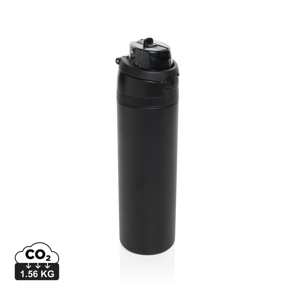 Omni Sip RCS certified re-steel lockable bottle 700ml black