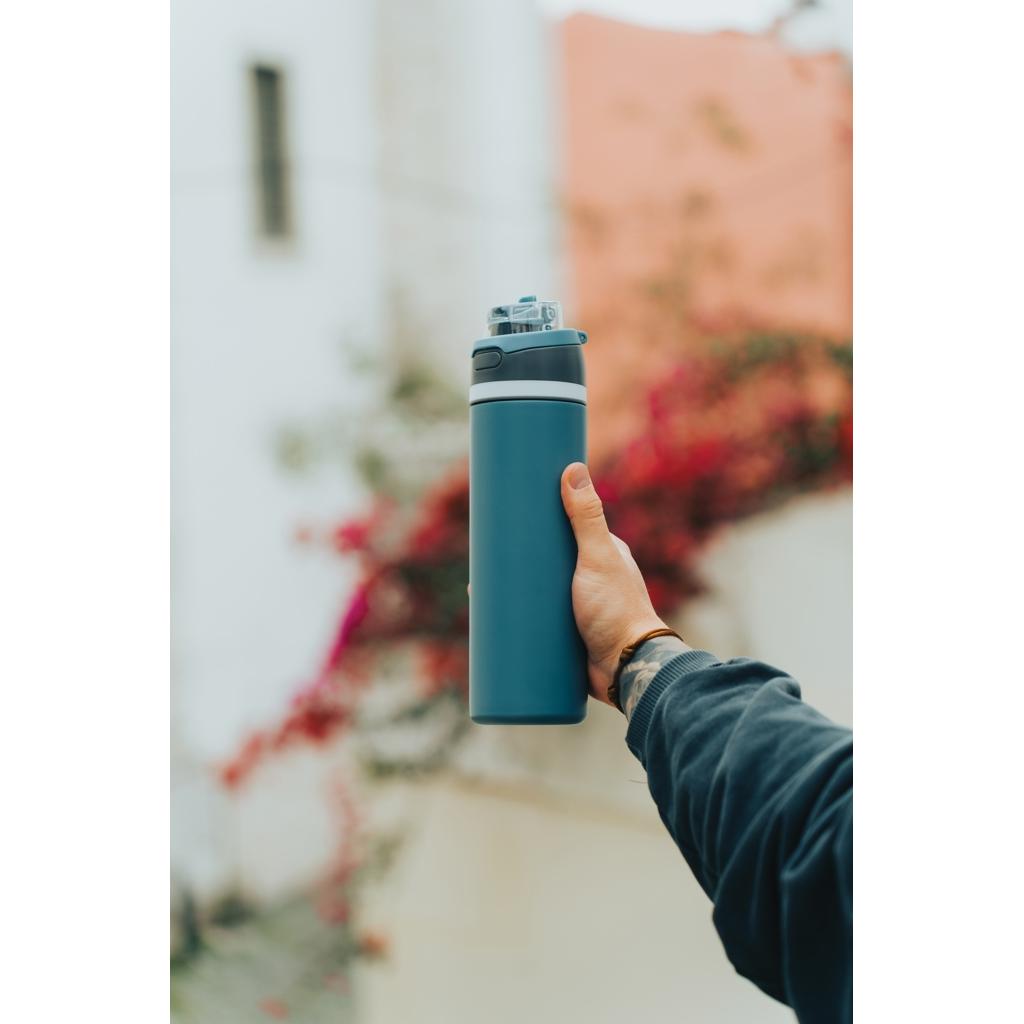 Omni Sip RCS certified re-steel lockable bottle 700ml blue