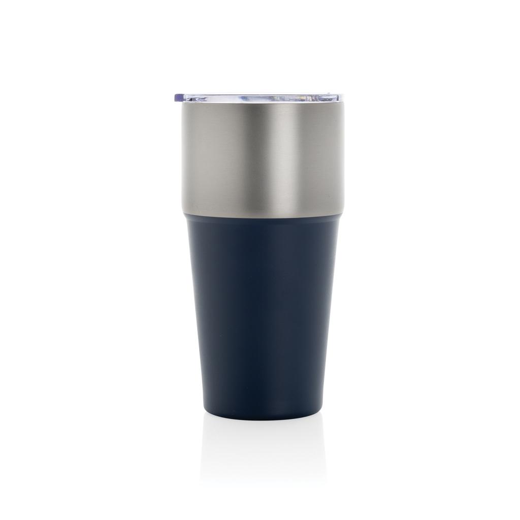 Fluid RCS certified recycled steel tumbler 500ml navy