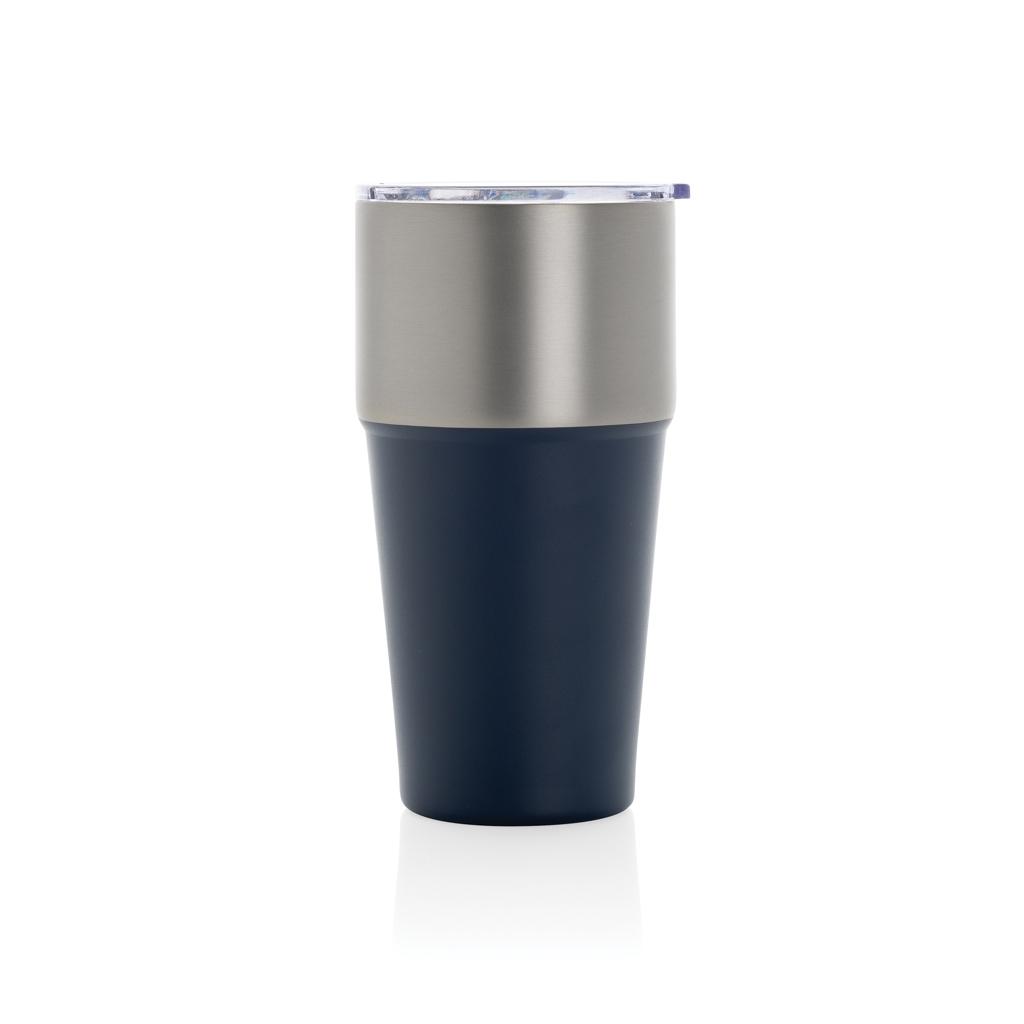 Fluid RCS certified recycled steel tumbler 500ml navy