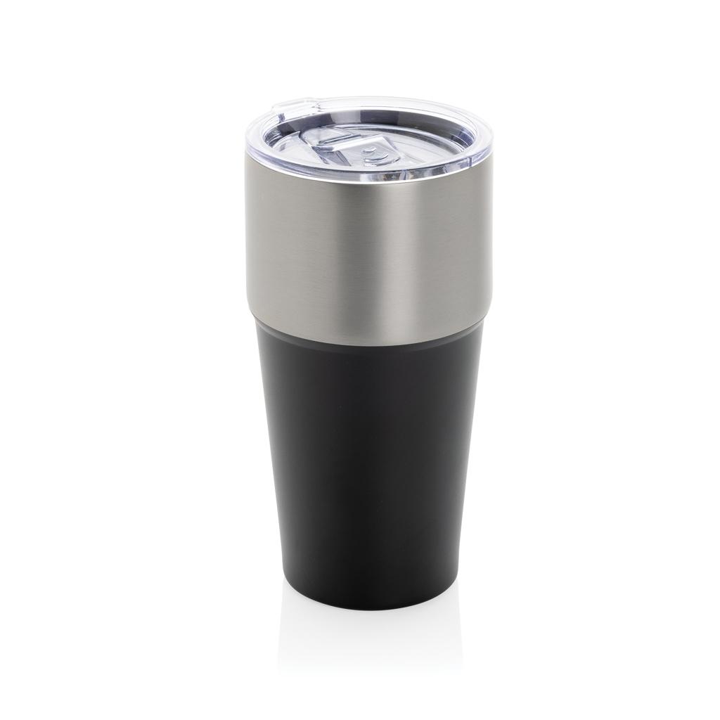 Fluid RCS certified recycled steel tumbler 500ml black