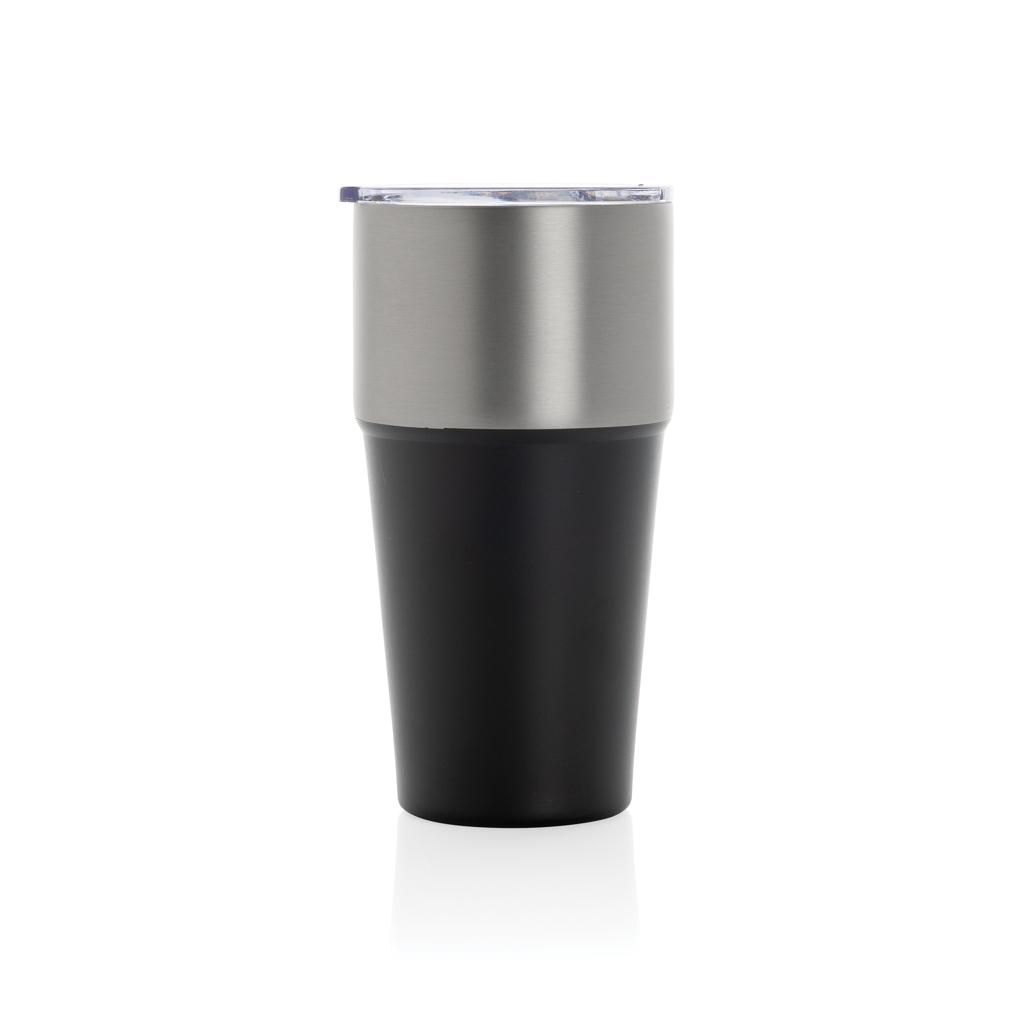 Fluid RCS certified recycled steel tumbler 500ml black