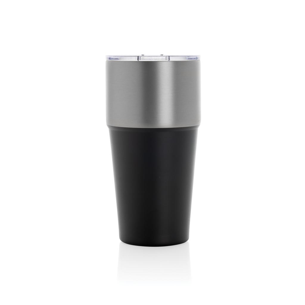 Fluid RCS certified recycled steel tumbler 500ml black