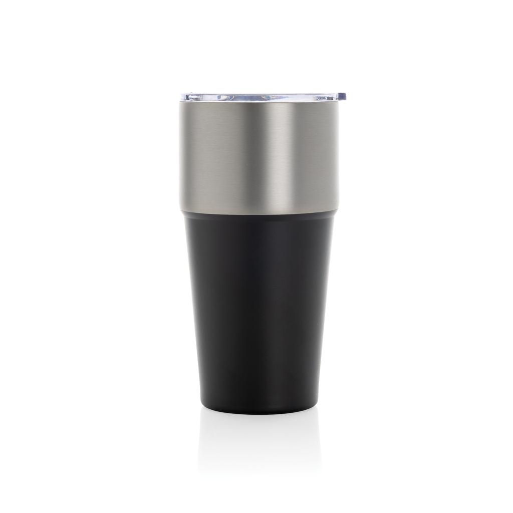 Fluid RCS certified recycled steel tumbler 500ml black