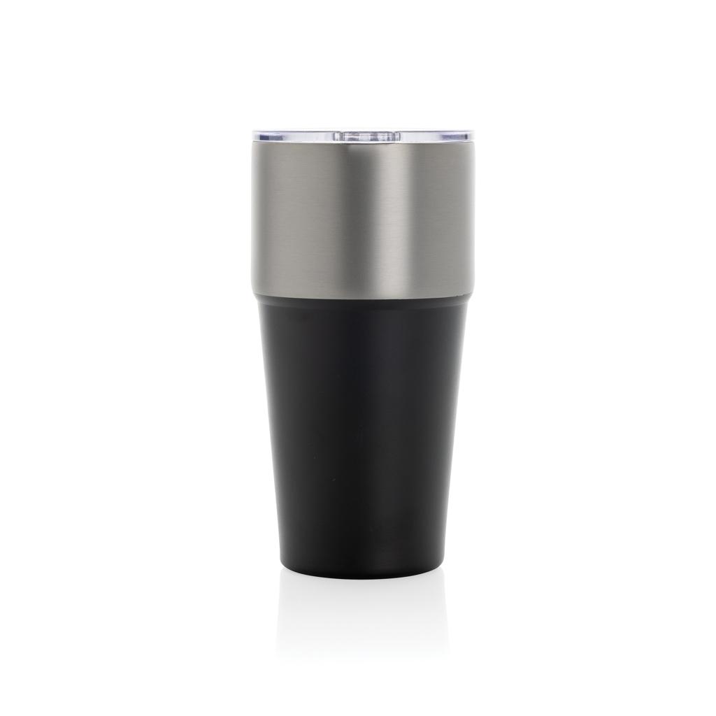 Fluid RCS certified recycled steel tumbler 500ml black
