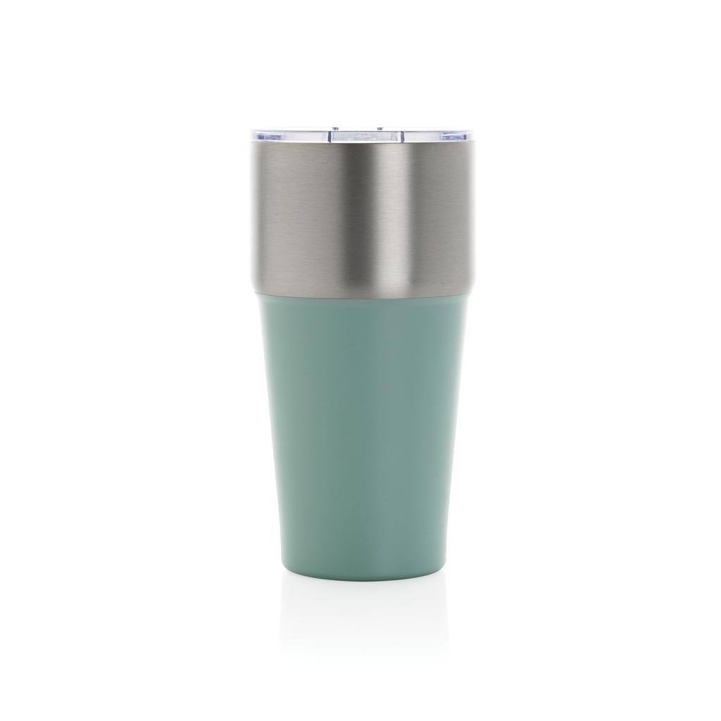 Fluid RCS certified recycled steel tumbler 500ml green