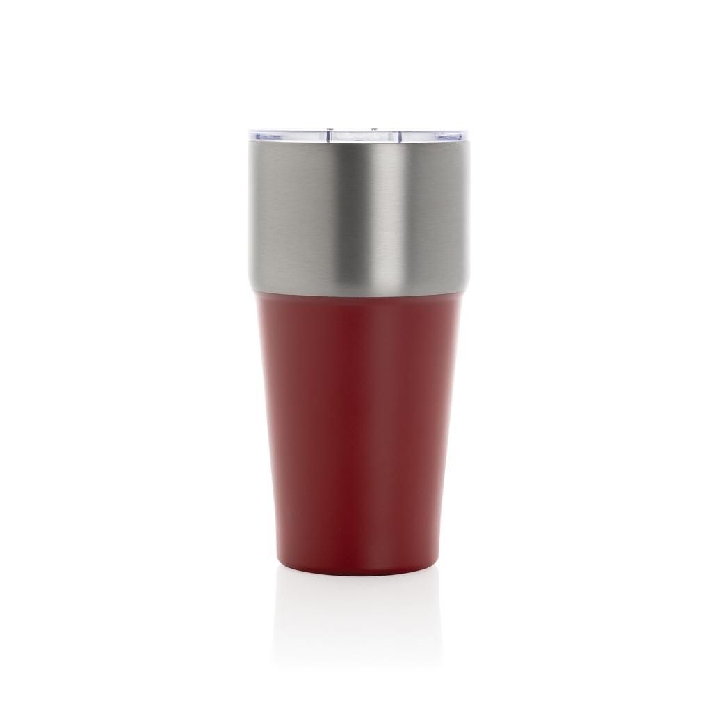 Fluid RCS certified recycled steel tumbler 500ml red