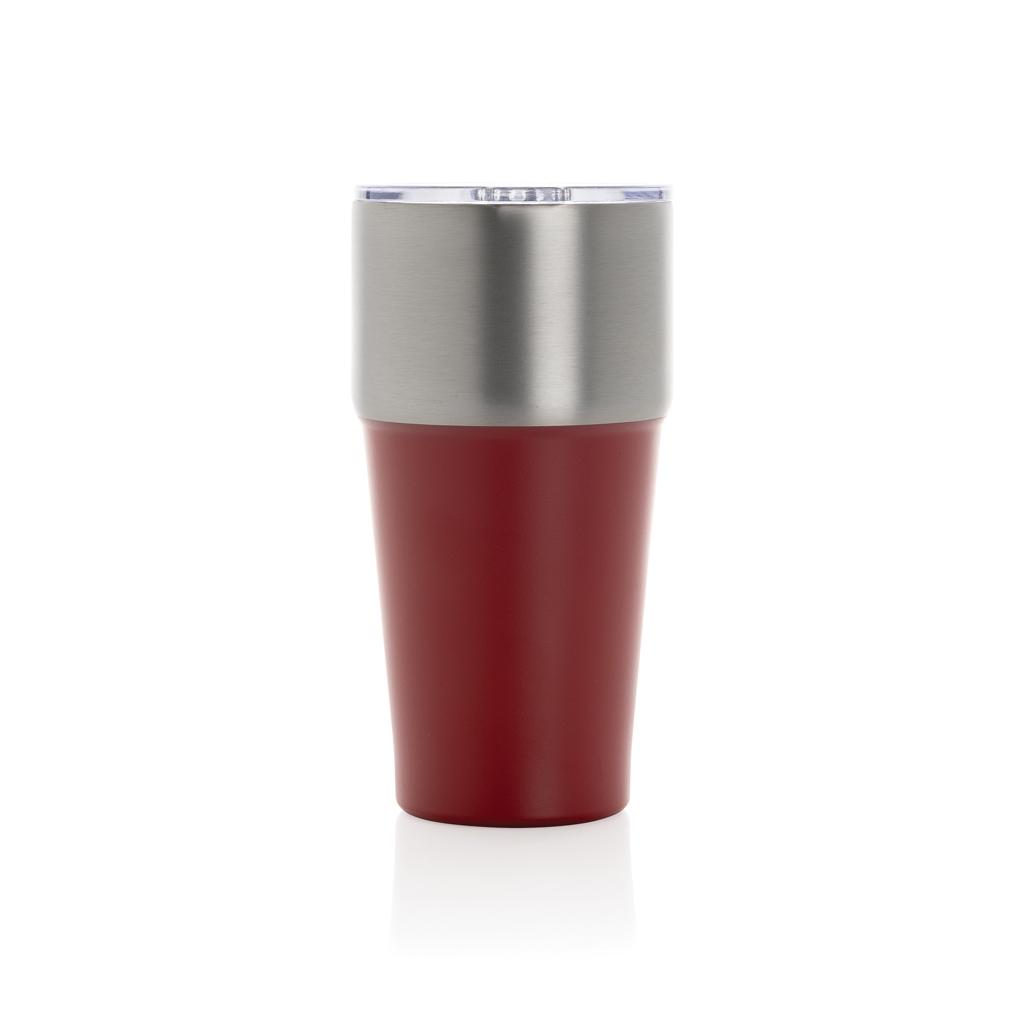 Fluid RCS certified recycled steel tumbler 500ml red