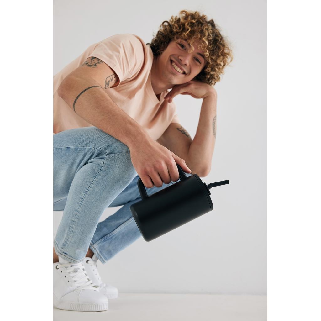 Cube RCS certified recycled steel mug 800ml black