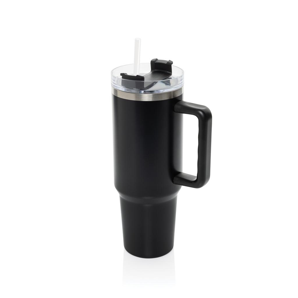 Stadley RCS recycled steel tumbler 1200ML black