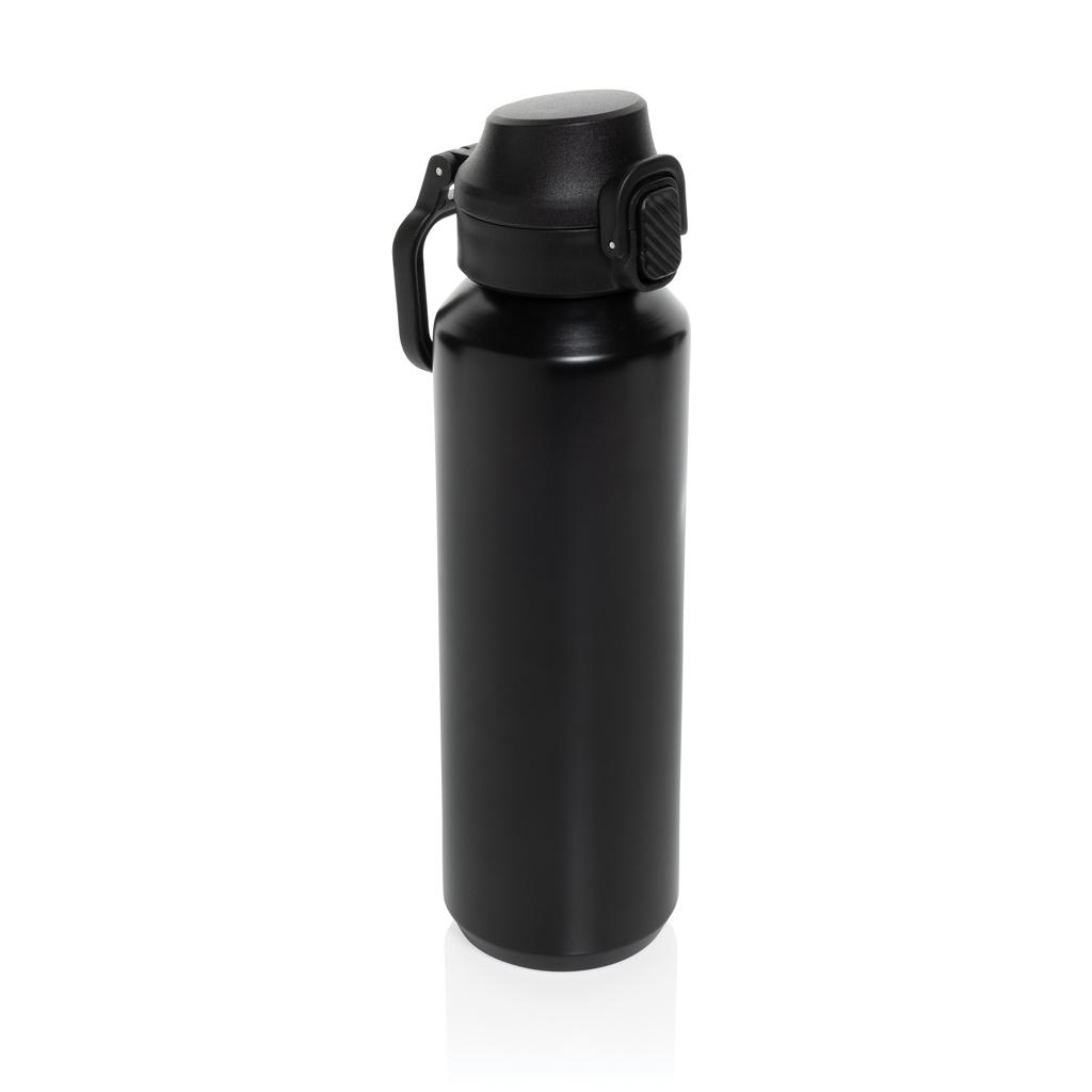 Via RCS Re-steel lockable sport bottle 600ML black