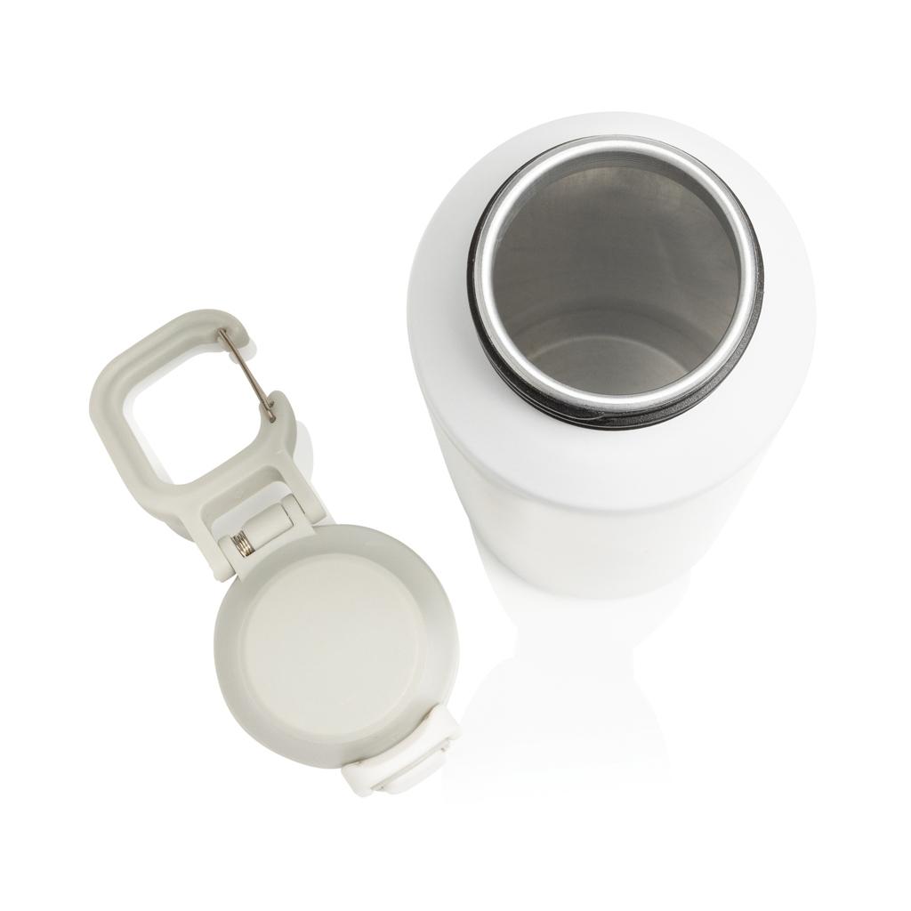 Via RCS Re-steel lockable sport bottle 600ML transparent