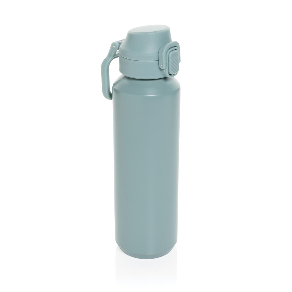 Via RCS Re-steel lockable sport bottle 600ML green