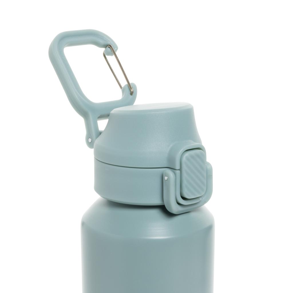 Via RCS Re-steel lockable sport bottle 600ML green