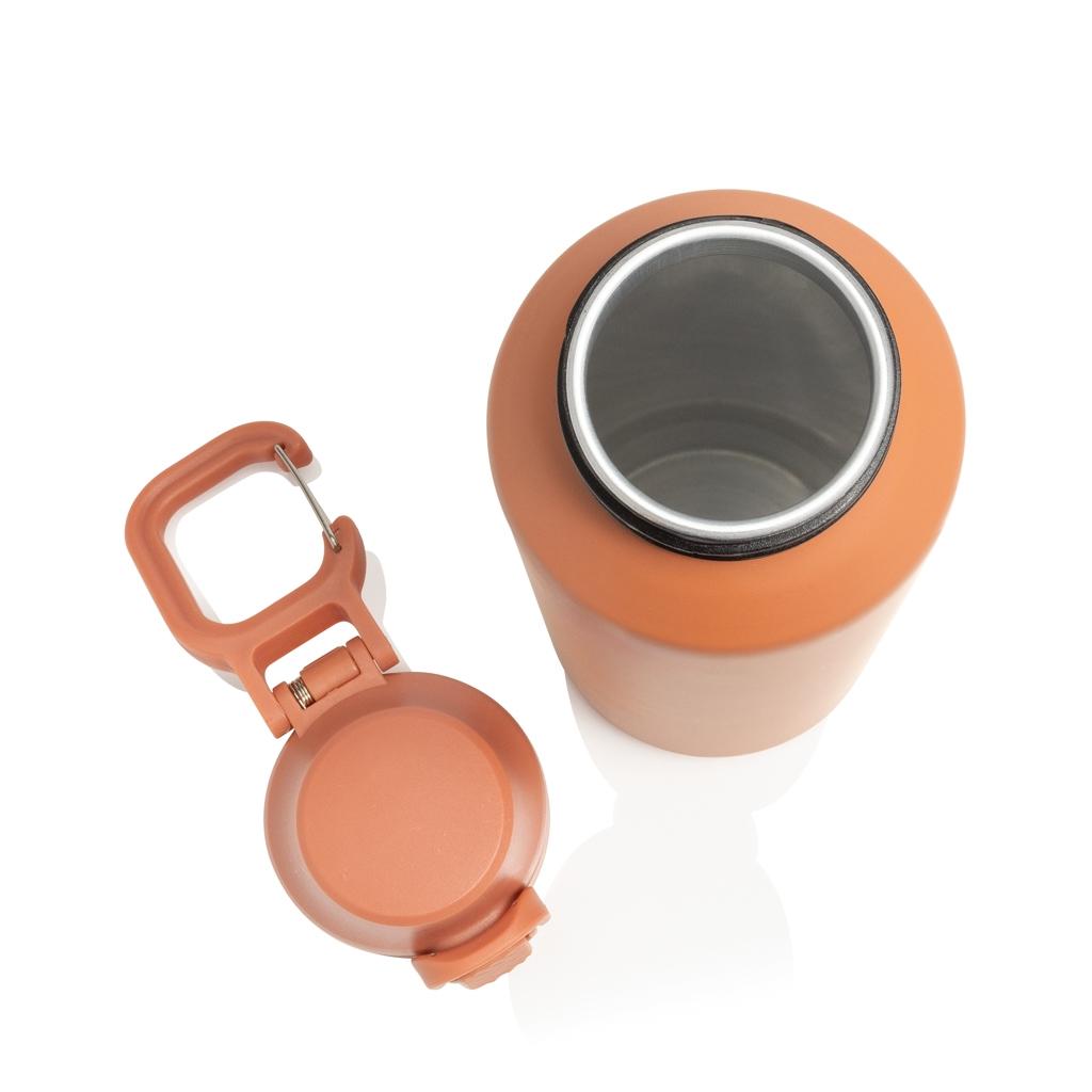 Via RCS Re-steel lockable sport bottle 600ML orange