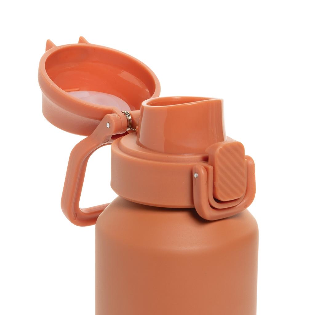 Via RCS Re-steel lockable sport bottle 600ML orange