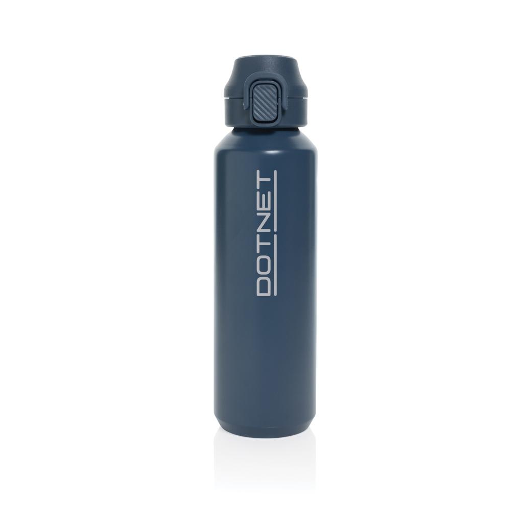 Via RCS Re-steel lockable sport bottle 600ML navy