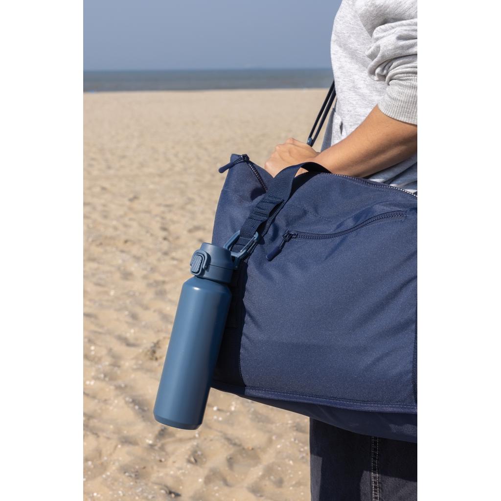 Via RCS Re-steel lockable sport bottle 600ML navy
