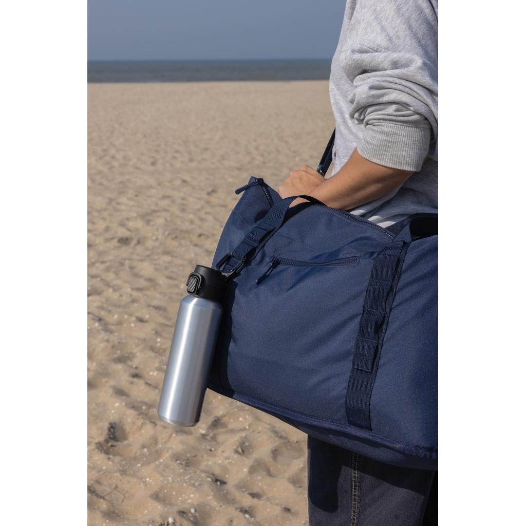 Via RCS Re-steel lockable sport bottle 600ML silver