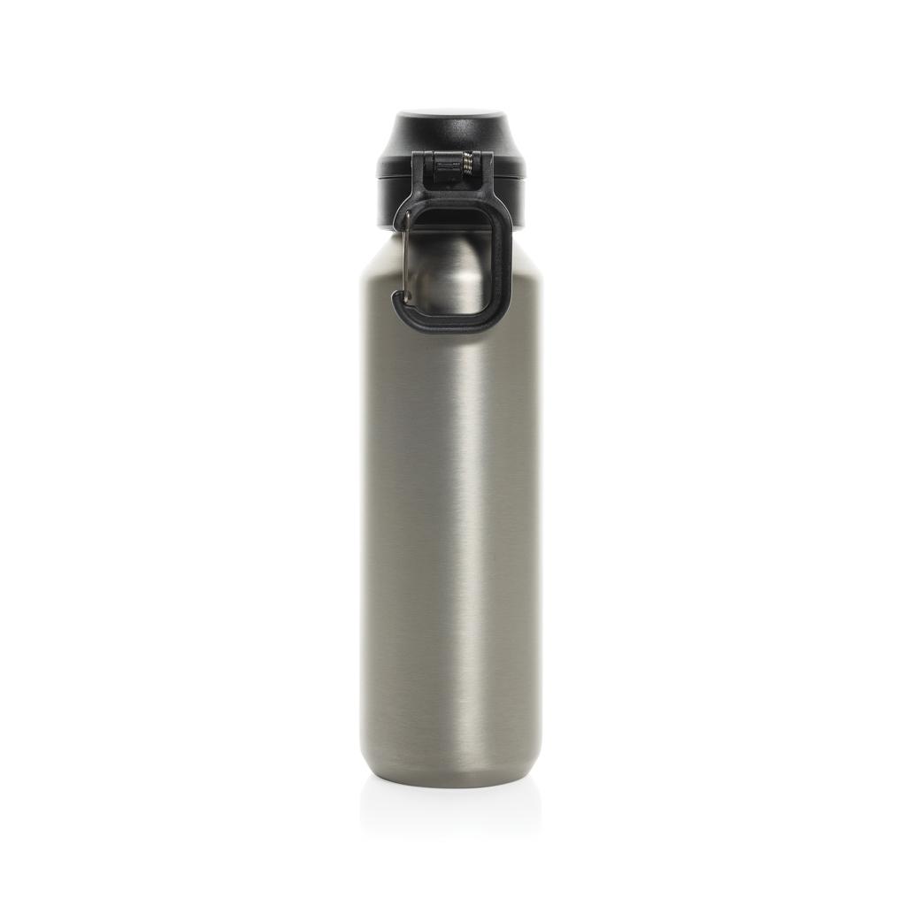 Via RCS Re-steel lockable sport bottle 600ML silver