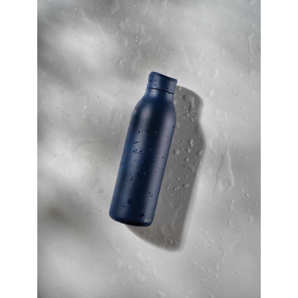 Avira Alok RCS re-steel 360 waterbottle 600ML navy