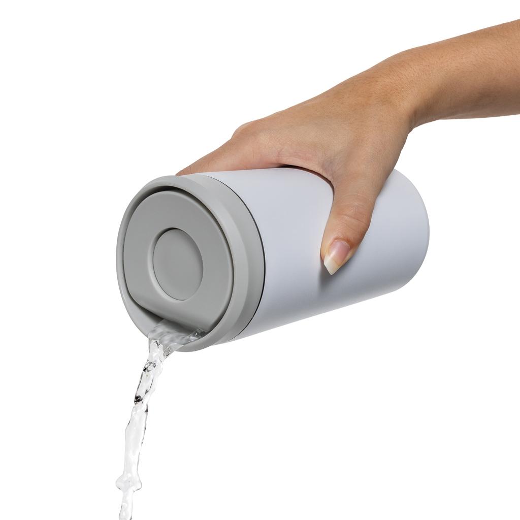 Avira Alix RCS re-steel click tumbler 400ML transparent