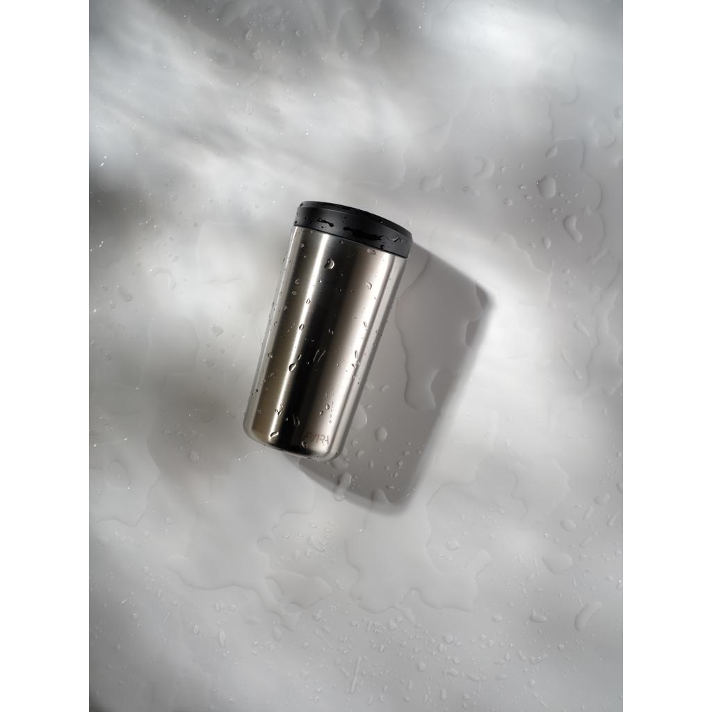 Avira Alix RCS re-steel click tumbler 400ML silver