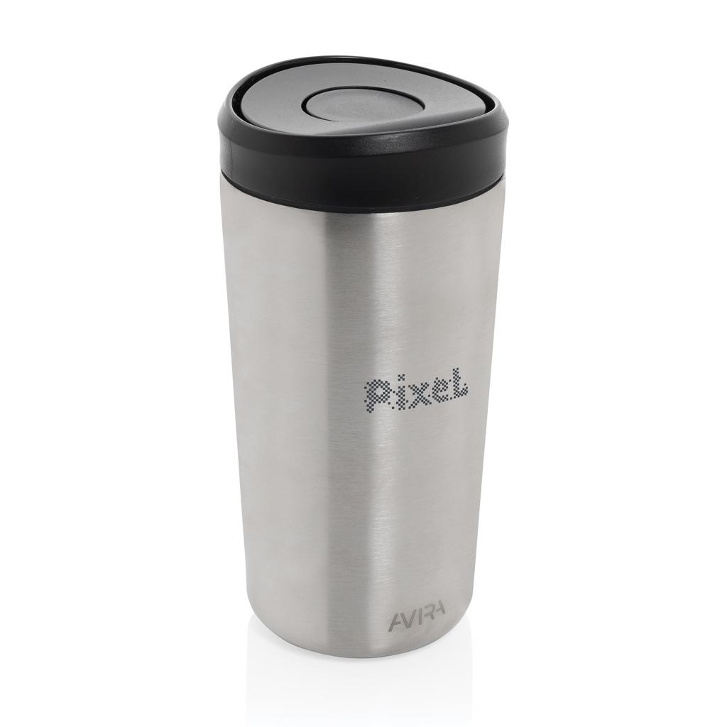 Avira Alix RCS re-steel click tumbler 400ML silver