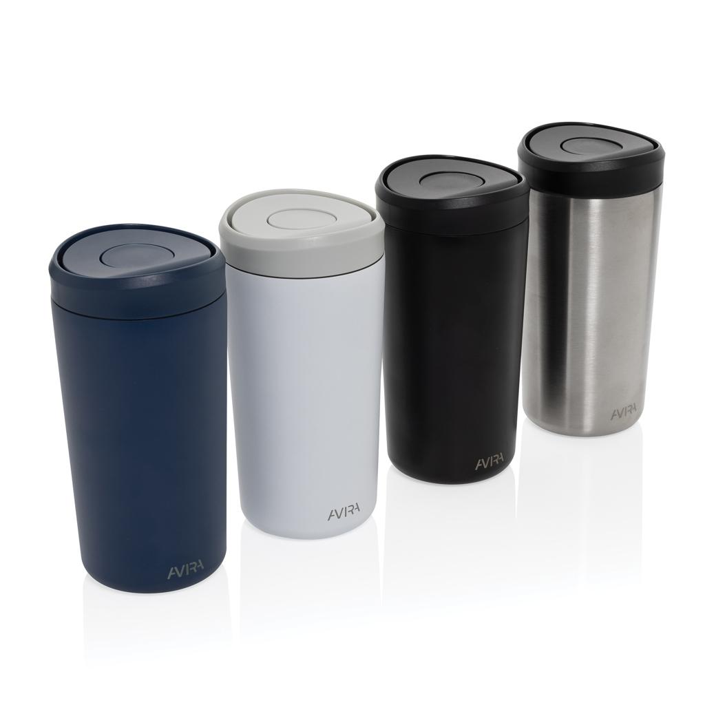Avira Alix RCS re-steel click tumbler 400ML silver