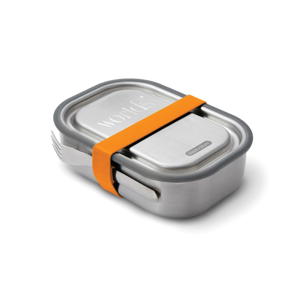 Casetă prânz oțel Black+Blum orange
