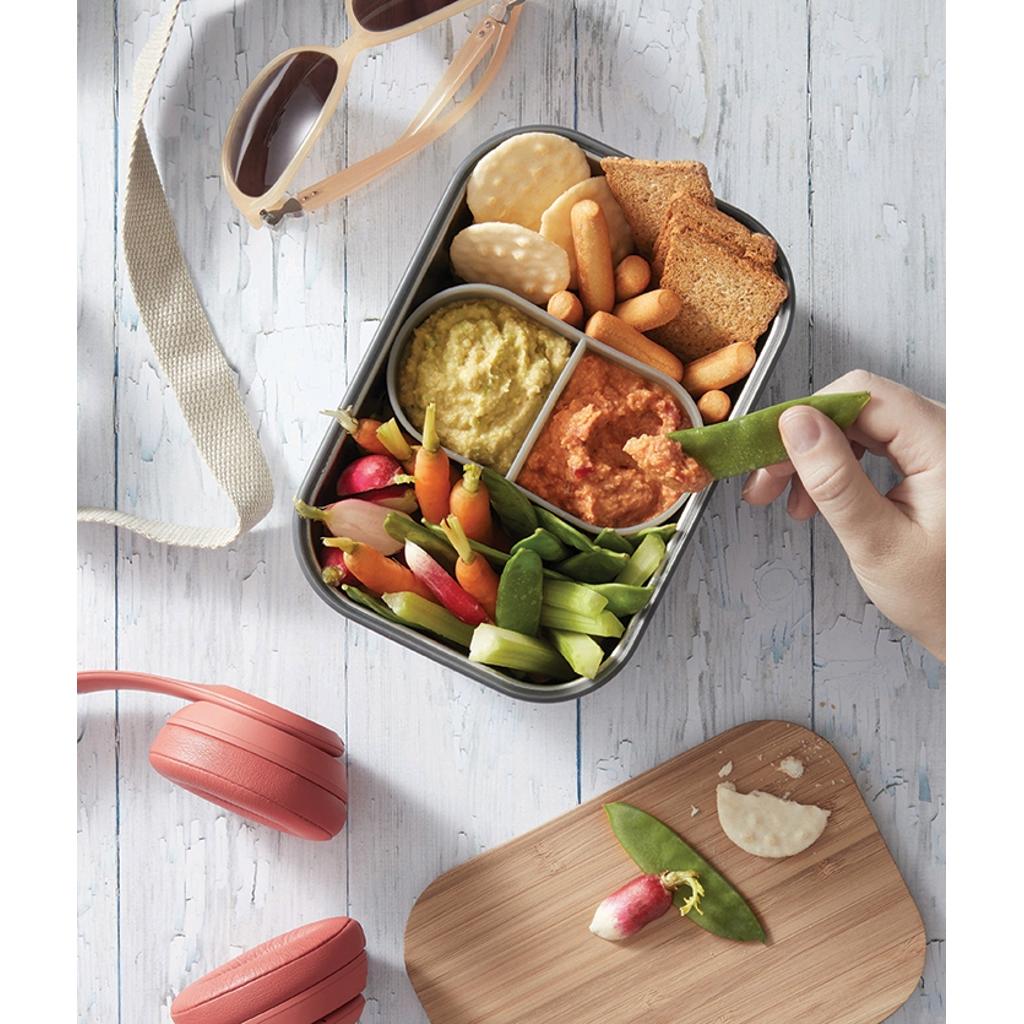 Black+Blum Stainless Steel Sandwich Box Large turquoise