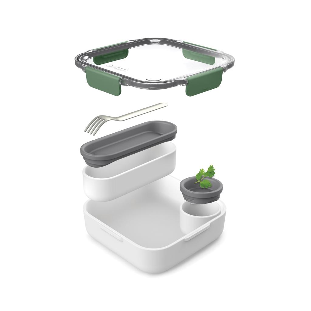 Casetă prânz Original Black+Blum olive green