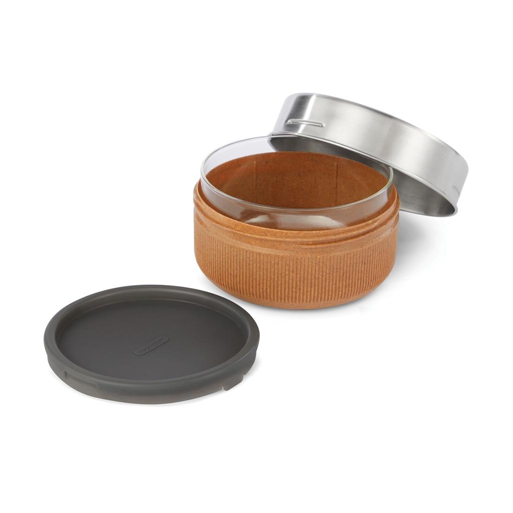 Bol prânz sticlă Black+Blum 750 ml brown