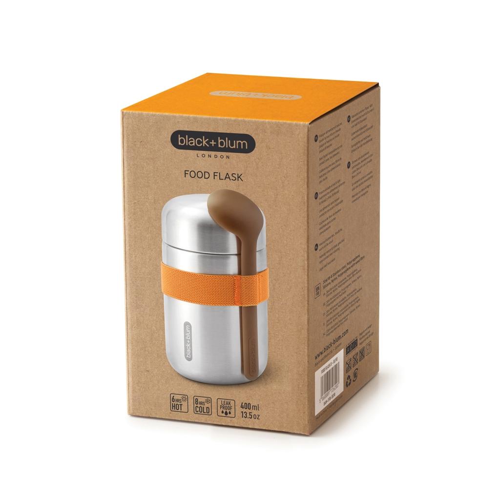 Termos mâncare Black+Blum 400 ml orange
