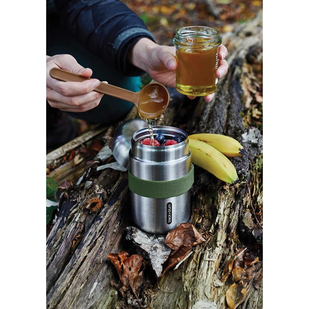 Termos mâncare Black+Blum 400 ml olive green