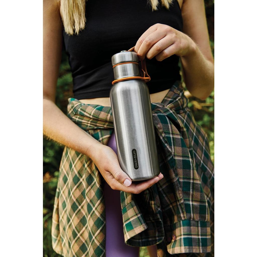 Sticlă apă izolată Black+Blum 500 ml orange