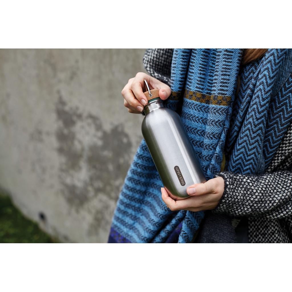 Black+Blum Steel Water Bottle 600ml turquoise