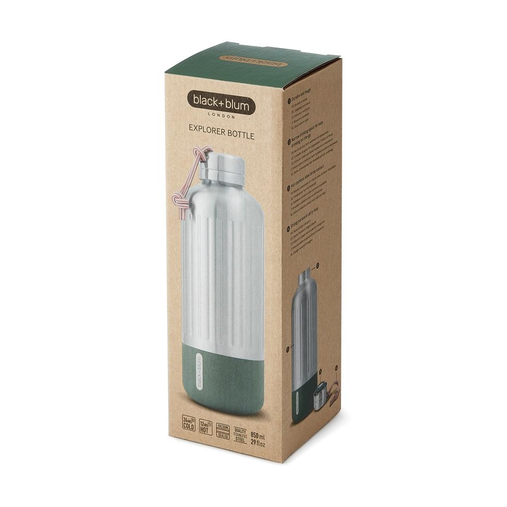 Sticlă Explorer Black+Blum 850 ml olive green