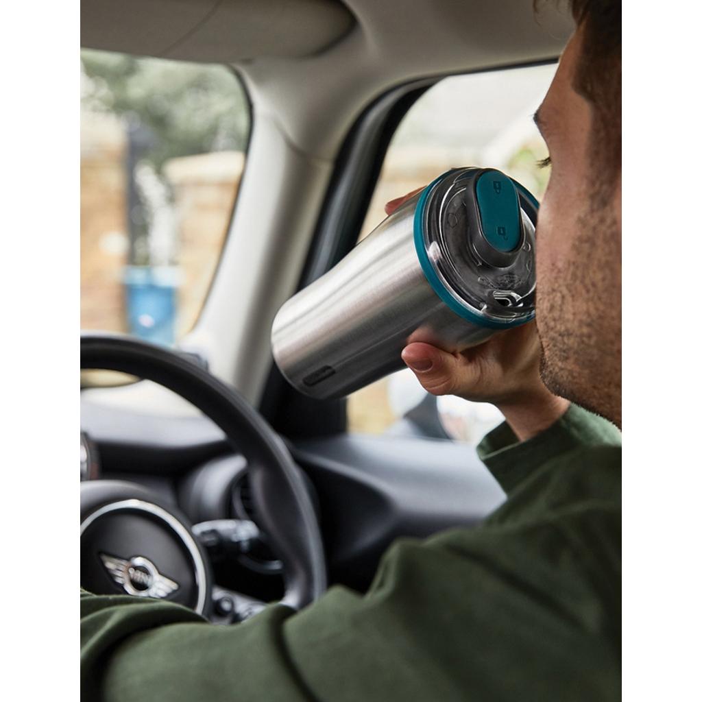 Black+Blum Insulated Travel Tumbler 600ml turquoise