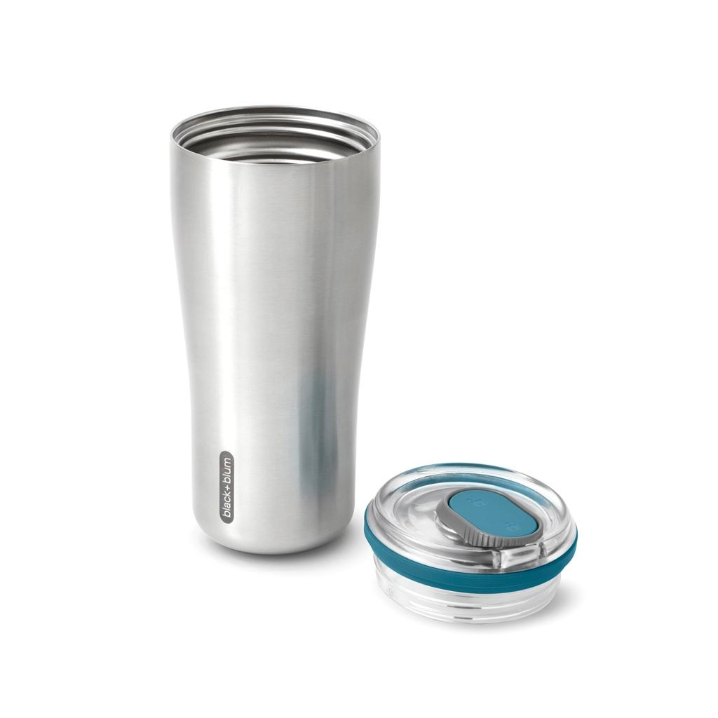 Black+Blum Insulated Travel Tumbler 600ml turquoise