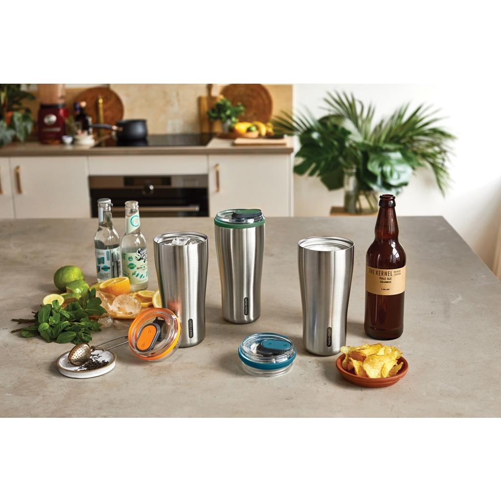 Pahar voiaj Black+Blum 600 ml olive green