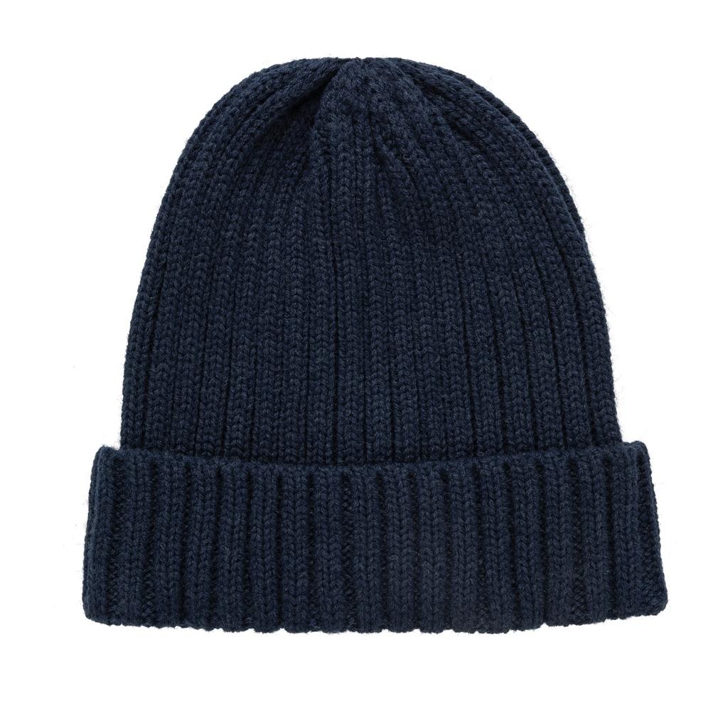 Kennedi AWARE™ Polylana® beanie with large rib navy