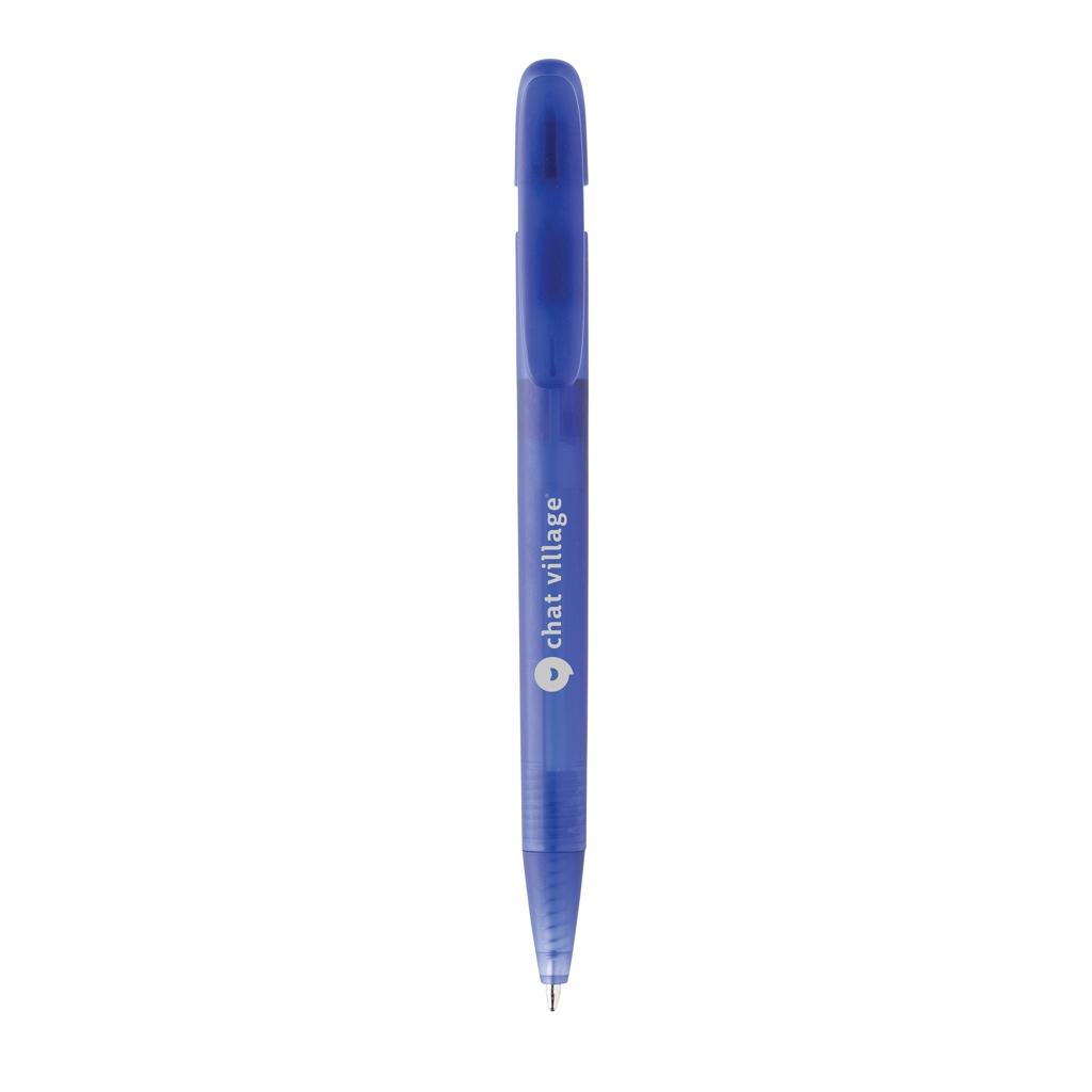 Devin GRS certified RABS pen transparent blue