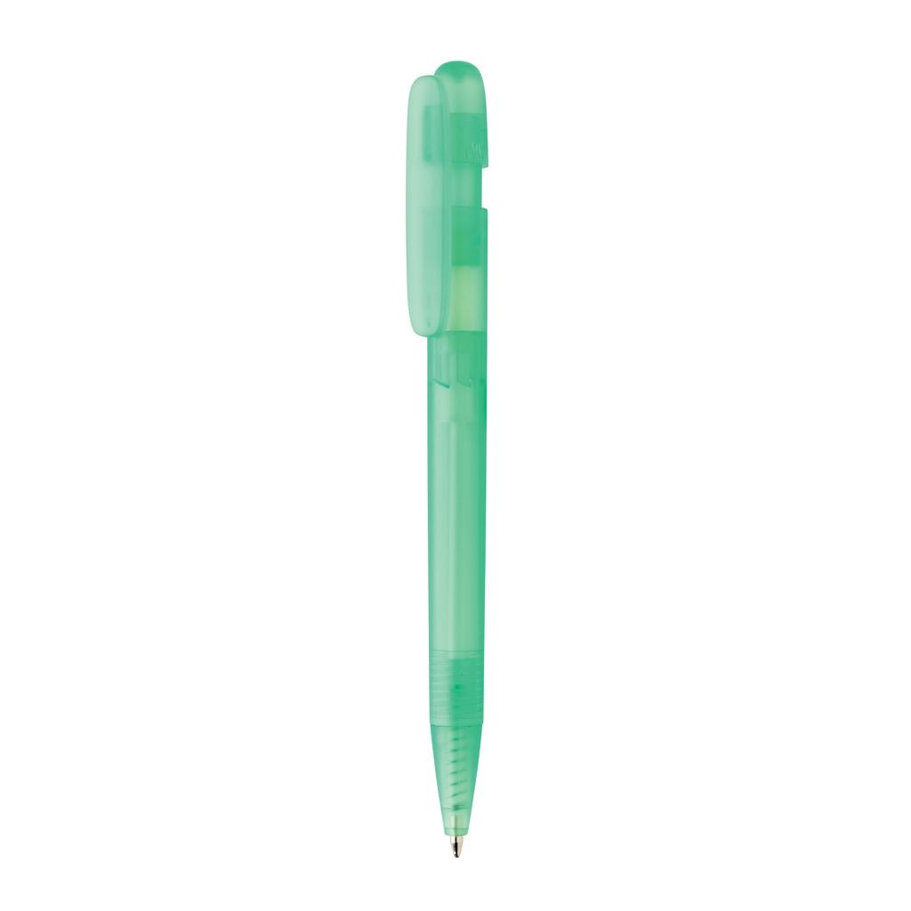 Devin GRS certified RABS pen transparent green