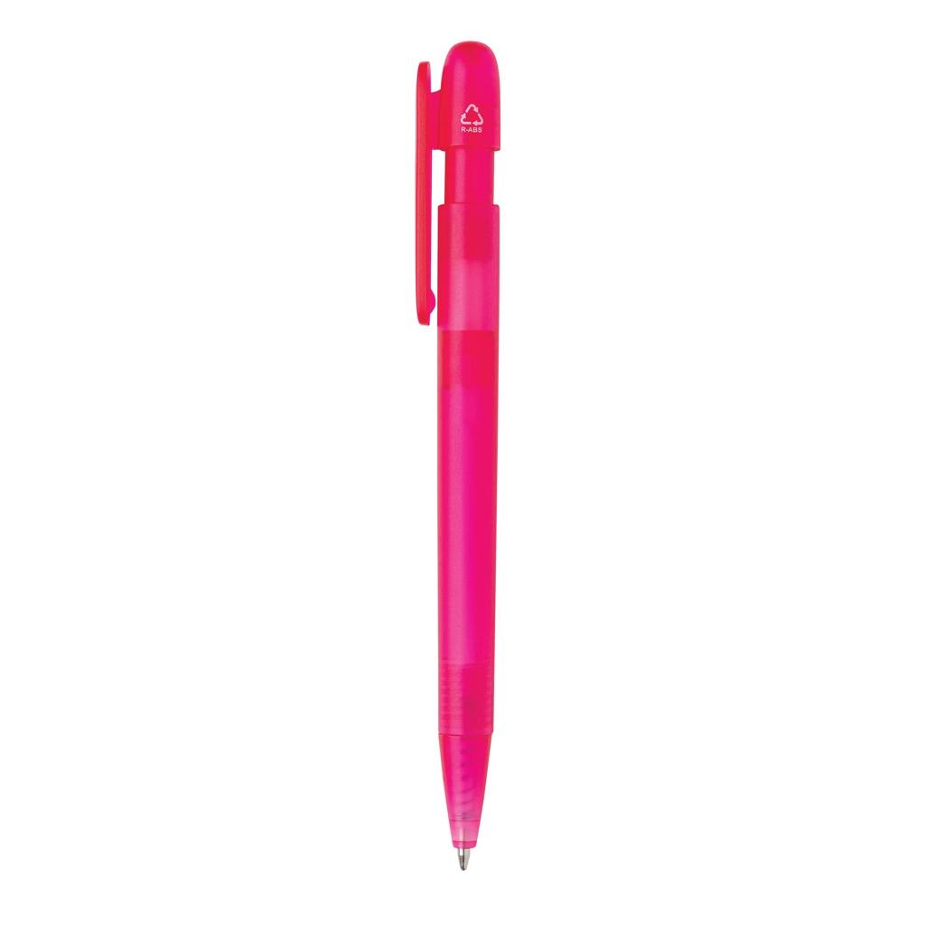 Devin GRS certified RABS pen transparent pink