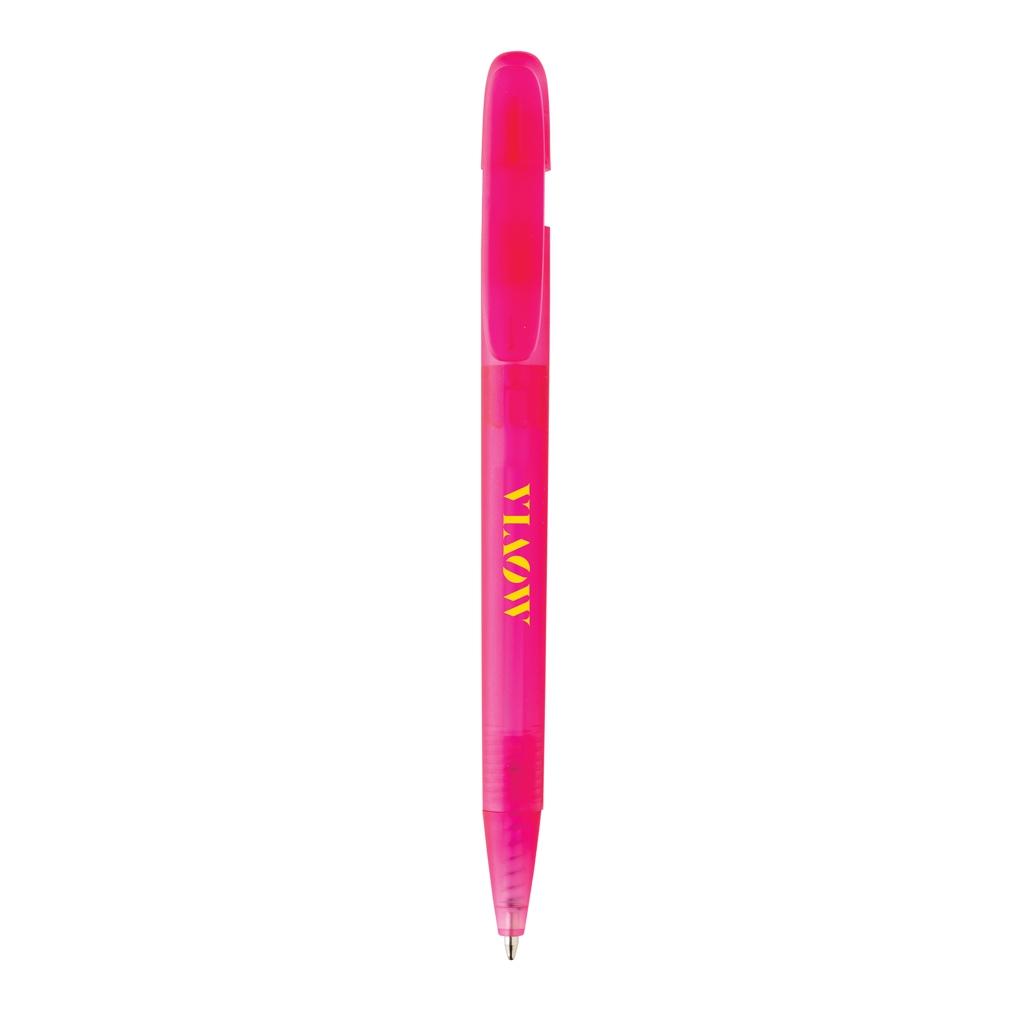 Devin GRS certified RABS pen transparent pink