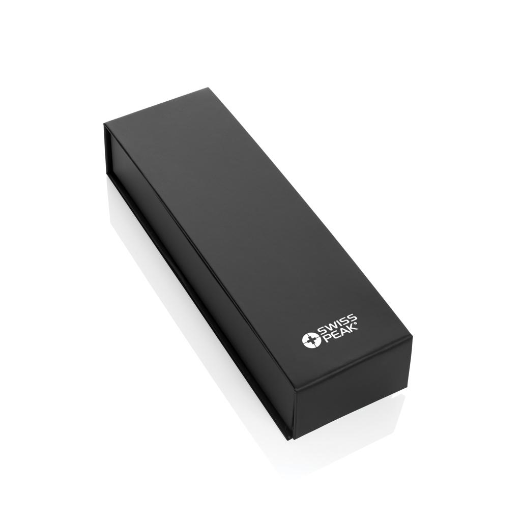 Swiss Peak Luca RCS recycled brass deluxe pen set black