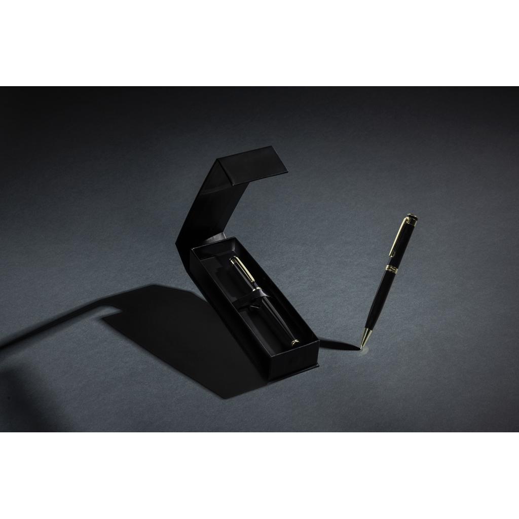 Swiss Peak Luca RCS recycled brass deluxe pen set black