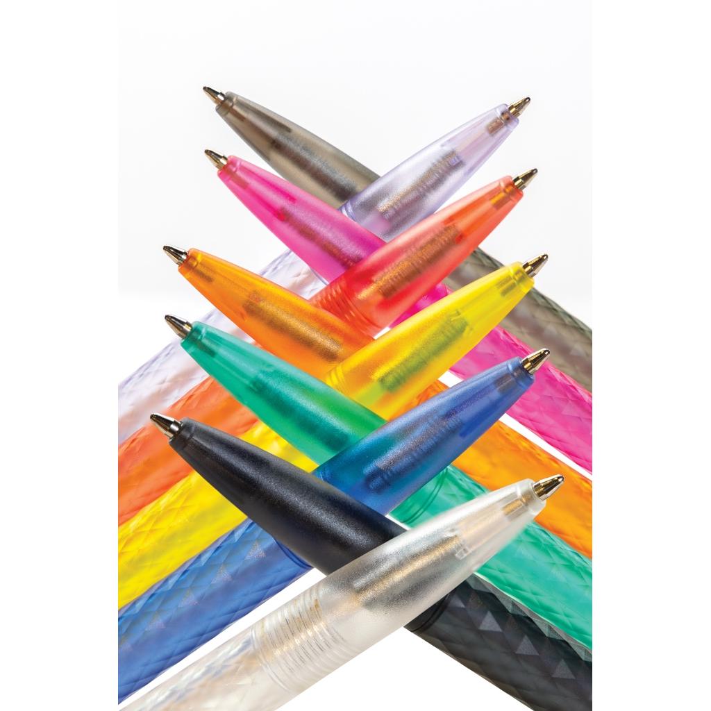 X3 GRS recycled PC plastic pen frosted orange